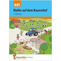 Mathe lernen 1. Klasse – Übungsheft „Auf dem Bauernhof“