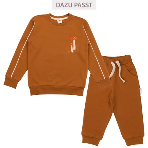 Sweatshirt Pilz-Motiv