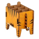 Vorschaubild Stiftehalter Tiger – Holz Stiftebox  mit Stecksystem
