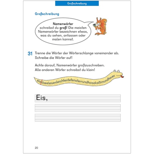 Deutsch Rechtschreibung und Diktate 2. Klasse Übungsheft