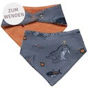 Vorschaubild Wende Dreiecktuch Unterwasserwelt blau