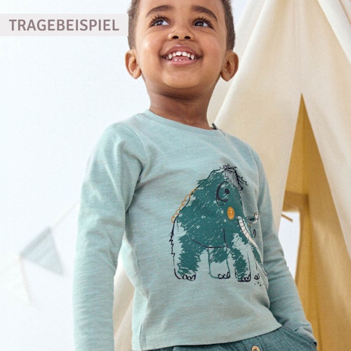 Weiches Langarmshirt Segelschiff