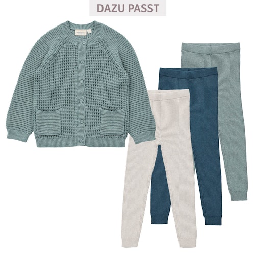 Strickjacke Grobstrick
