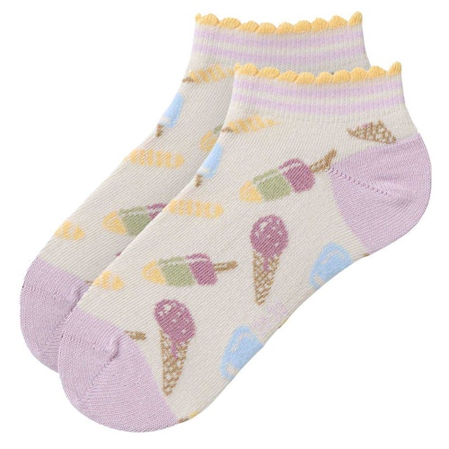 Doppelpack Sneakersocken Eis