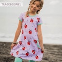 Vorschaubild Kurzarm Kleid mit Alloverprint 