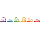 Vorschaubild Nest rings – 24 bunte Holz-Ringe ab 3 Jahren