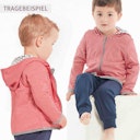 Vorschaubild Wendejacke Kapuze Ringel