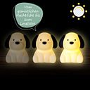 Vorschaubild Hunde Nachtlicht für Kinder, dimmbar, warmweiß und bunt