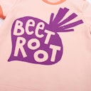 Vorschaubild Shirt kurzarm Rote Beete Print