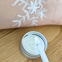 Bio Kinderschminke Weiß im Einzeltiegel, 6 g