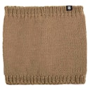Vorschaubild Schlauschal gestrickt Wolle 5-14 Jahre dunkelbeige