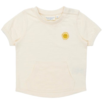 Shirt kurzarm Sonne eierschale