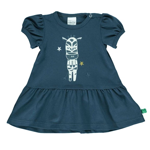 Sommerliches Kleidchen Tiger Stickerei