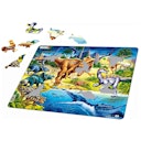 Vorschaubild Kinder Puzzle ab 3 Jahren Dino Motiv