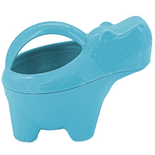 Stabile Gießkanne Hippo blau