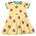 Vorschaubild Flatterkleid kurzarm Krokus