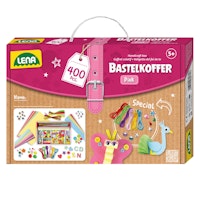 Bastelkoffer pink 400 Teile ab 5 Jahren