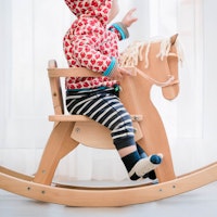 Holz Schaukelpferd Baby ab 10 Monaten