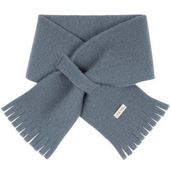 Steckschal Wolle 70 cm ca. 1-3 Jahre blau