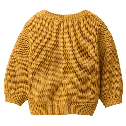 Cardigan Grobstrick Knopfleiste