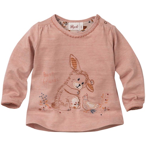 Locker es Langarmshirt Ringel Katze