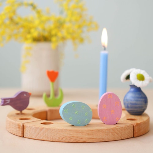 Grimms Stecker Osterei-Duo Blümchen