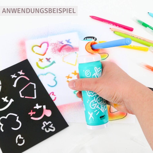Pastell-Stifte-Set für AIRBRUSH MAKER mit ab 5 Jahren