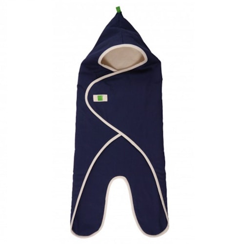 Bio Einschlagdecke für Babyschale & Autositz Marine