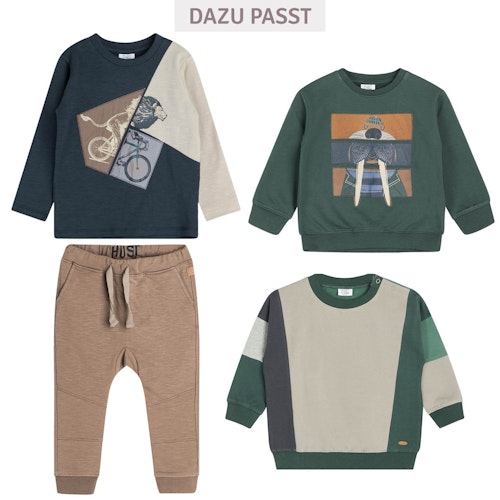 Leichtes Langarmshirt Löwe