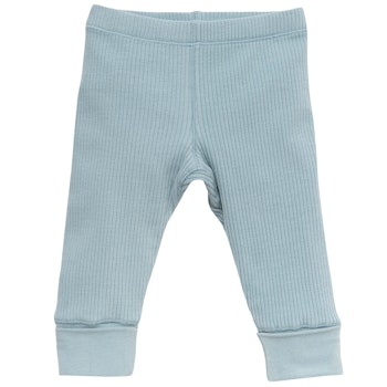 Edle Ripp Leggings petrol