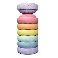 Stapelstein® Winter Special Mini rainbow pastel 6+1 kleine Elemente
