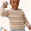 Vorschaubild Strickpullover Norweger-Muster