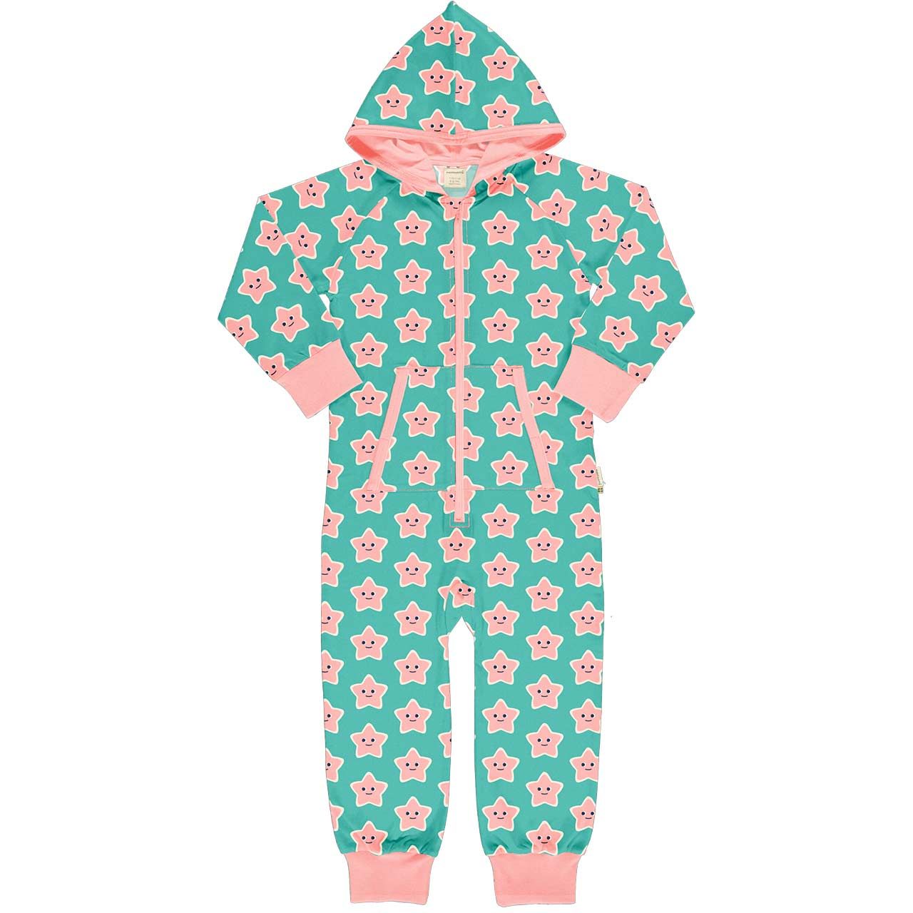 Overall Maxomorra Sweat Kapuze langarm Motiv
