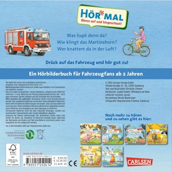 Hör mal die Feuerwehr ab 2 Jahre