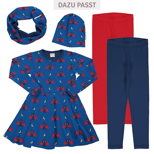 Langarm Flatterkleid