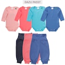 Vorschaubild Krabbelhose mit breitem Bund als 3er Pack