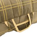 Vorschaubild Samt Sitzsack für Kinder grün-gelb - 119 x 52 x 70 cm
