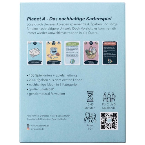 Planet A- Das nachhaltige Kartenspiel