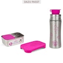 Vorschaubild Edelstahl Trinkflasche Sportverschluss pink