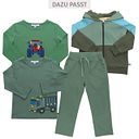 Vorschaubild Sweatjacke Colourblock grün