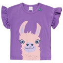 Vorschaubild Mädchen Shirt kurzarm Lama