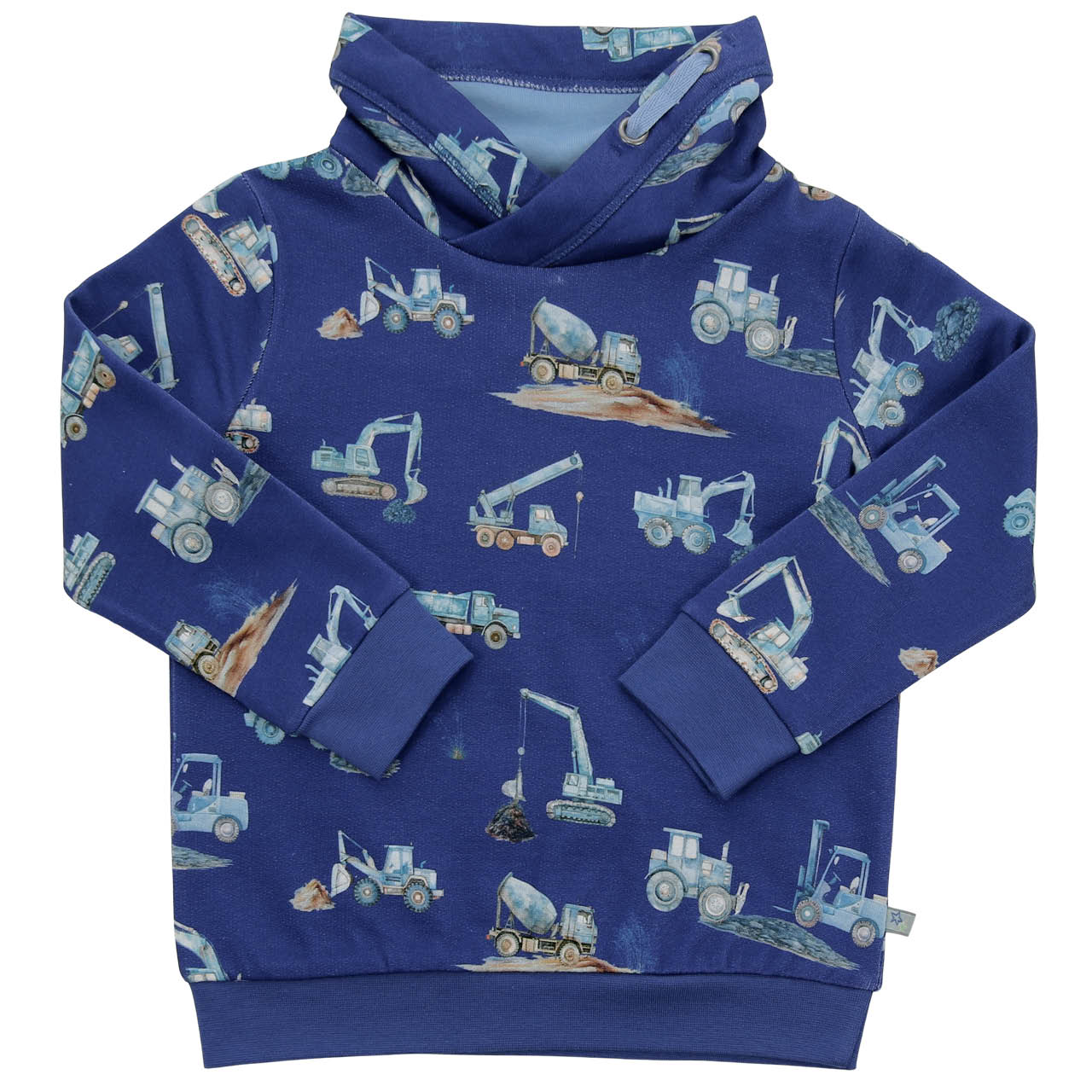 Warmer Sweat Pullover Baufahrzeuge