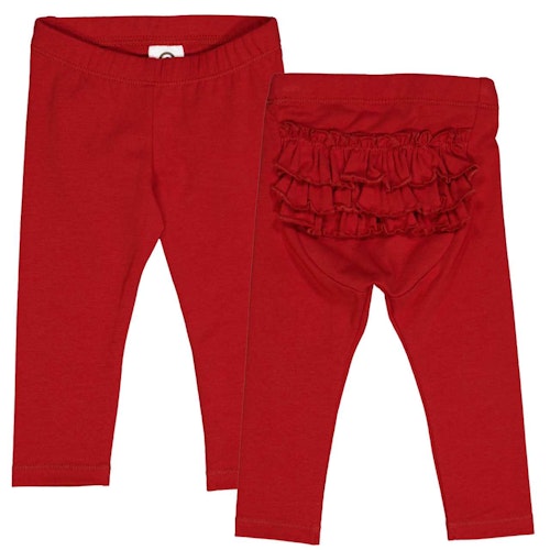 Leggings Hose Rüschen am Po