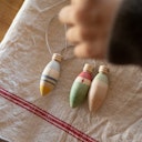 Vorschaubild Holz Ornamente Weihnachtsbaumschmuck Winter Sparkles