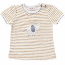 Vorschaubild Mädchen T-Shirt Ringel Elefant