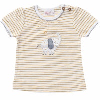Mädchen T-Shirt Ringel Elefant