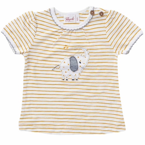 Mädchen T-Shirt Ringel Elefant