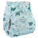 Vorschaubild Snap2fit Überhose Dino das 2in1 System hellblau