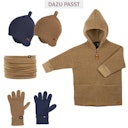 Vorschaubild Zipfel Strickmütze Wolle Seide