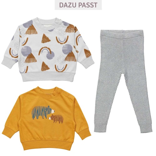 Warme Strickleggings Kinder